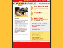Tablet Screenshot of crossfiredata.com